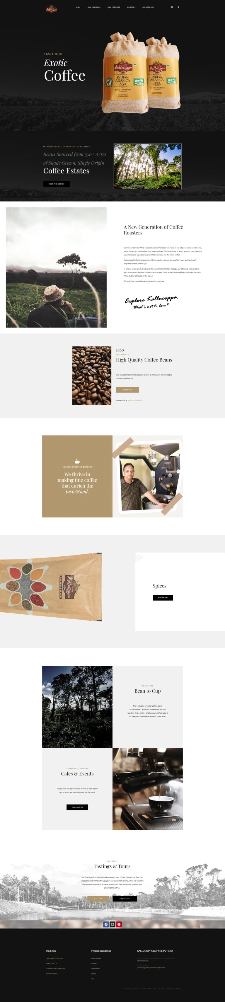 TECSAA-Digital-Marketing-Website-Design-Development-Kallucoppa-Coffee